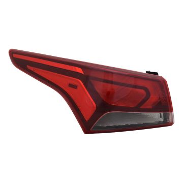 Tail Light Assembly Left Outer Bulb Type CAPA for Hyundai Accent Sedan 2018-2022