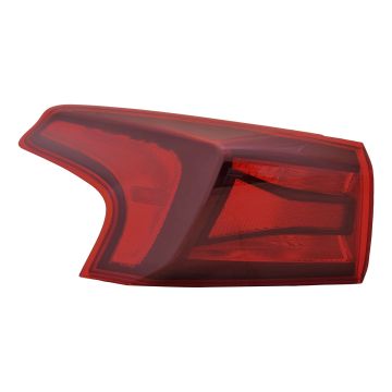 Tail Light Assembly Left Outer Bulb Type CAPA for Hyundai Santa Fe 2019-2020