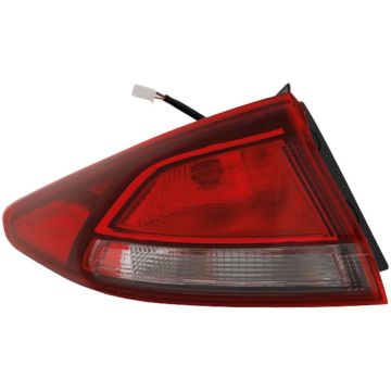 Tail Light Assembly Left Outer Bulb Type for Hyundai Ioniq 2017-2022