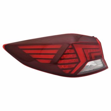 Tail Light Assembly Left Outer LED CAPA for Hyundai Elantra 2019-2020