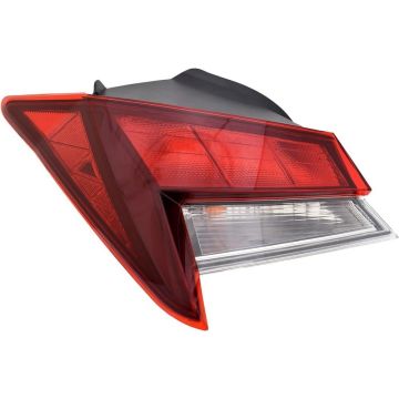 Tail Light Assembly Left Outer Halogen Korea Built for Hyundai Elantra 2021-2023