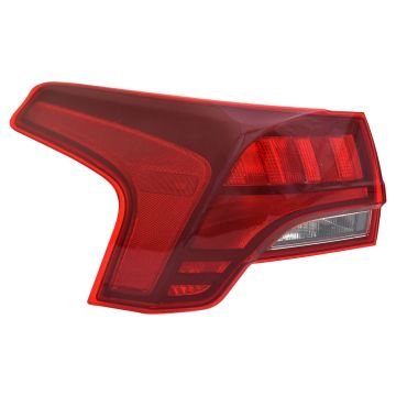 Tail Light Assembly Left Outer Bulb Type for Hyundai Santa Fe Limited Preferred SE Essential Calligraphy Ultimate Calligraphy SEL Urban Limited Tech XRT GLS GLS Premium 2021-2023