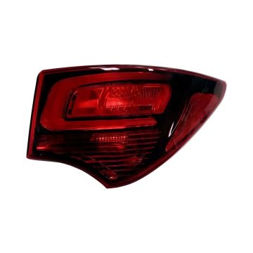 Tail Light Assembly Right Outer Bulb Type for Hyundai Santa Fe Sport 2017-2018