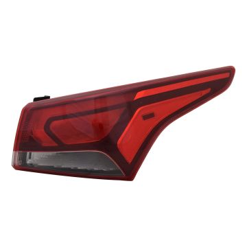 Tail Light Assembly Right Outer Bulb Type for Hyundai Accent Sedan 2018-2022