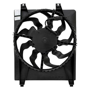 Engine Cooling Fan Assembly Right w/o Towing Package for Hyundai Santa Fe 2007-2009