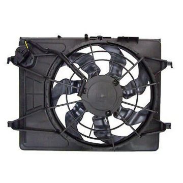 Engine Cooling Fan Assembly From 12-15-09 for Hyundai Elantra Hatchback 2010-2012
