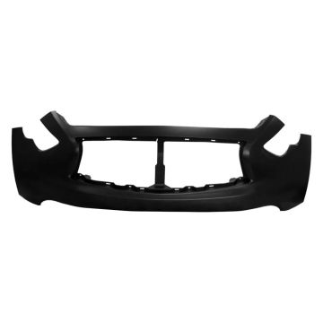 Bumper Cover Front w/o Premium Pkg w/o Parking Sensors Primed for INFINITI FX35 FX37