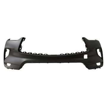 Bumper Cover Front w/o Object Sensors Primed for INFINITI QX50 2019-2023