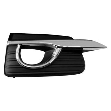 Bumper Insert Front Right Fog Lamp Bezel for INFINITI Q50 Base Premium 2014-2017