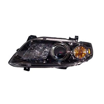Headlight Assembly Composite Left w/Dark Colors for INFINITI FX35 FX45