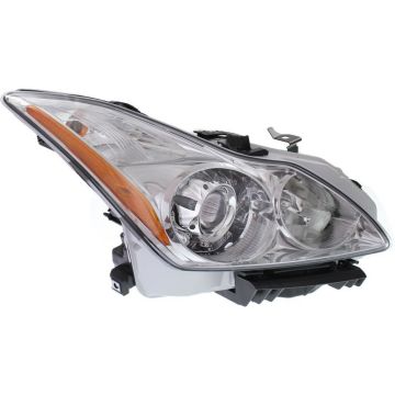 Headlight Assembly Composite Right w/o Technology Pkg w/o Premium Pkg for INFINITI G37 Coupe Convertible 2008-2010