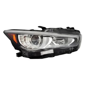 Headlight Assembly Composite Right w/o Adaptive Headlamps for INFINITI Q50 2018-2023