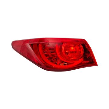 Tail Light Assembly Left Outer CAPA for INFINITI Q50 2014-2017