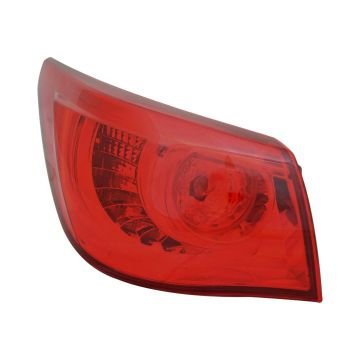 Tail Light Assembly Left Outer CAPA for INFINITI Q50 2016-2017