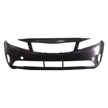 Bumper Cover Front w/o Park Assist Primed CAPA for Kia Forte Sedan 2017-2018