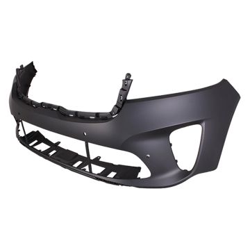 Bumper Cover Front w/Parking Assist Primed CAPA for Kia Sorento L LX EX 2019-2020