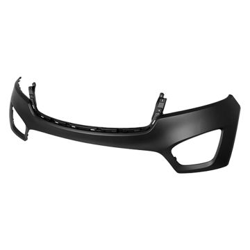 Bumper Cover Front Upper w/o Sport Pkg Primed CAPA for Kia Sorento L LX EX SX Limited 2016-2018