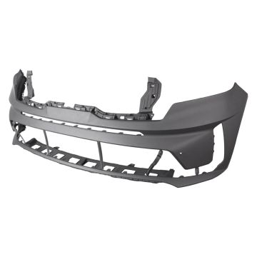 Bumper Cover Front Upper Sport Design w/Park Assist Primed CAPA for Kia Sorento SX Prestige 2021-2023