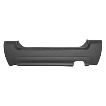 Bumper Cover Rear w/o Luxury Package Primed CAPA for Kia Sportage 2005-2008
