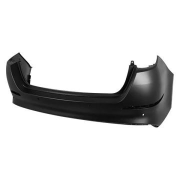 Bumper Cover Rear w/Park Assist System Primed USA Built CAPA for Kia Optima SX Limited LX EX EX Luxury SX Turbo SXL Turbo 2014-2015