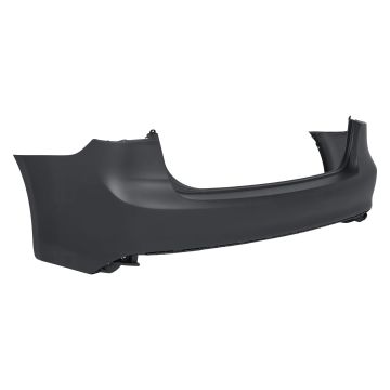 Bumper Cover Rear w/o Park Assist Primed for Kia Forte 2017-2018