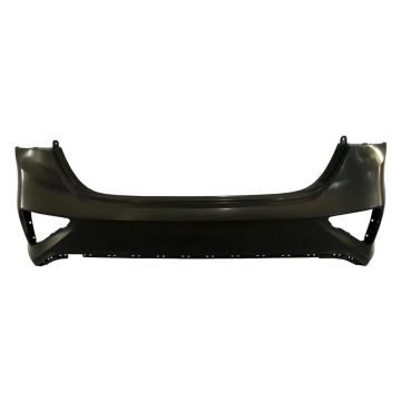 Bumper Cover Rear w/o Launch Edition Pkg Primed for Kia Forte Sedan S FE LXS EX EX Premium EX Limited EX+ 2019-2021