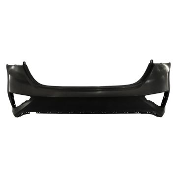 Bumper Cover Rear w/o Launch Edition Pkg Primed CAPA for Kia Forte Sedan S FE LXS EX EX Premium EX Limited EX+ 2019-2021