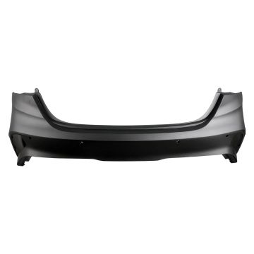 Bumper Cover Rear w/Parking Sensors Primed CAPA for Kia Forte GT Limited GT 2022-2024