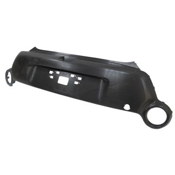 Bumper Cover Rear Upper w/o Two Tone Paint Primed CAPA for Kia Soul 2014-2016