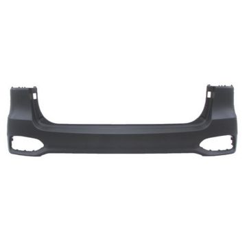 Bumper Cover Rear Upper w/o Parking Assist Primed for Kia Sorento L LX EX 2019-2020