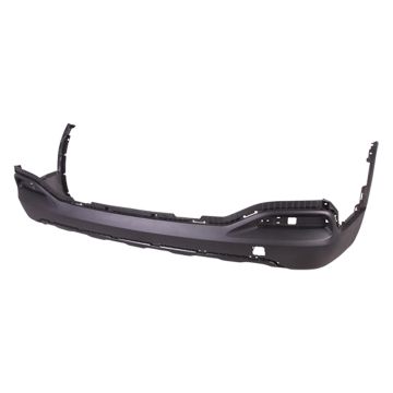 Bumper Cover Rear Lower w/o Parking Assist w/Tow Hook Hole Textured CAPA for Kia Sorento L LX EX EX Pack 2016-2018