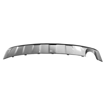 Bumper Valance / Grille Kit Rear Silver w/o Sport Pkg Panel Primed for Kia Sorento L LX EX 2016-2018
