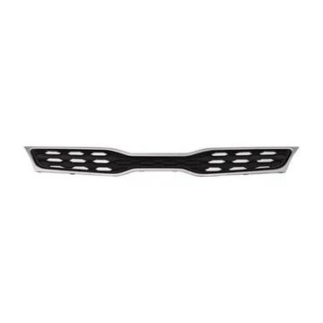 Grille Assembly Upper w/Chrome Molding w/Fog Lamps for Kia Rio Hatchback 2012-2015