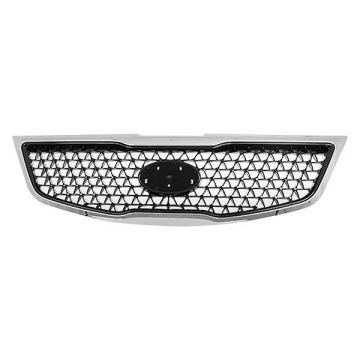 Grille Assembly Black/Chrome for Kia Sportage 2014-2016