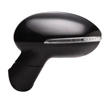 Door Mirror Assembly Left Power Heated w/Turn Signal Lamp Power-Folding for Kia Rio Sedan Hatchback 2012-2014
