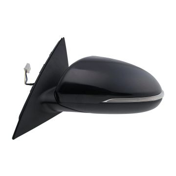 Door Mirror Assembly Left Power Heated w/o Blind Spot Detection w/o Memory for Kia Optima 2016-2018