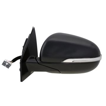 Door Mirror Assembly Left w/o Around View Monitor w/BLIS Manual-Folding for Kia Sorento 2016-2020