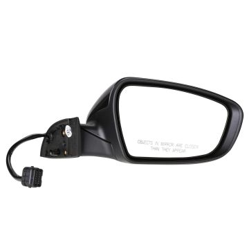 Door Mirror Assembly Right w/o Blind Spot Detection w/o Signal Lamp Manual-Folding for Kia Forte Sedan 2017-2018