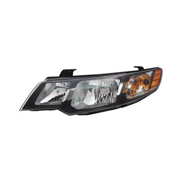 Headlight Assembly Composite Left CAPA for Kia Forte Sedan 2010-2013