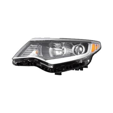 Headlight Assembly Composite Left Halogen w/o Daytime Running Light CAPA for Kia Optima 2016-2018