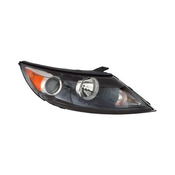 Headlight Assembly Composite Right Halogen for Kia Sportage LX EX Base 2011-2012
