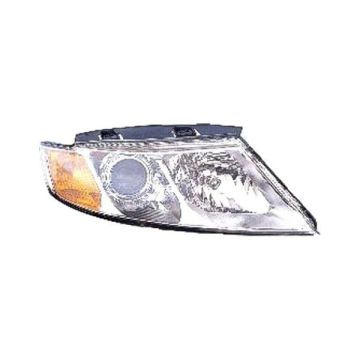 Headlight Assembly Composite Right Chrome Bezel for Kia Magentis Optima