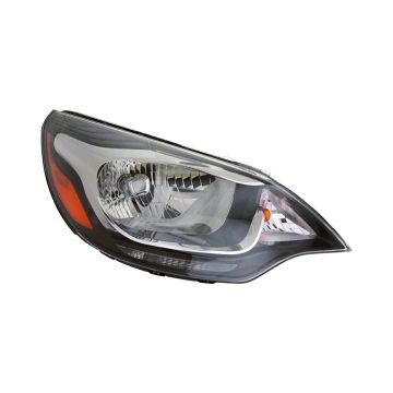 Headlight Assembly Composite Right w/o LED Position Lamp CAPA for Kia Rio Sedan LX EX 2012-2017