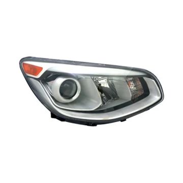 Headlight Assembly Composite Right Halogen Projector Lens CAPA for Kia Soul 2014-2016