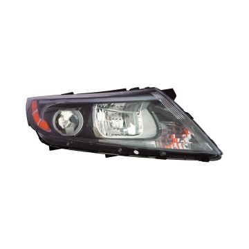Headlight Assembly Composite Right Halogen w/LED Position Lamp USA Built for Kia Optima 2014-2015