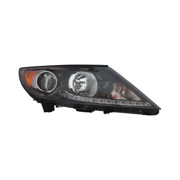 Headlight Assembly Composite Right w/o LED Accent Light for Kia Sportage 2013-2016