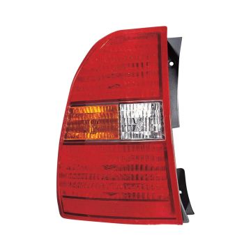 Tail Light Assembly Left Orange/Clear Center for Kia Sportage 2005-2010