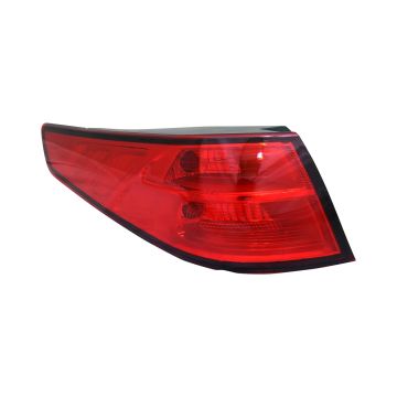 Tail Light Assembly Left Outer Bulb Type USA Built for Kia Optima 2014-2015