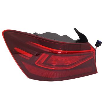 Tail Light Assembly Left Outer Halogen for Kia Forte Sedan S EX EX Premium EX Limited EX+ 2019-2021