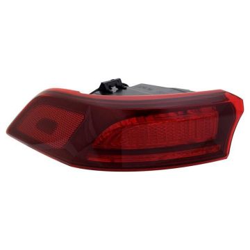 Tail Light Assembly Left Outer Halogen CAPA for Kia Carnival LX EX SX LX+ EX+ 2022-2024